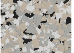 Cabin Fever flake color blend