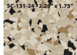 Shoreline flake color blend